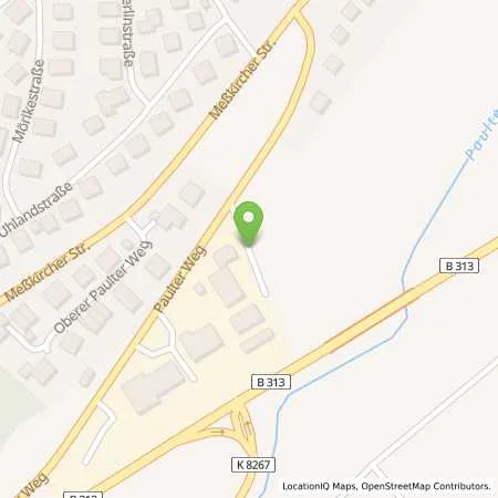 Standortübersicht der Tankstelle Autohaus Ramsperger in 72488 Sigmaringen