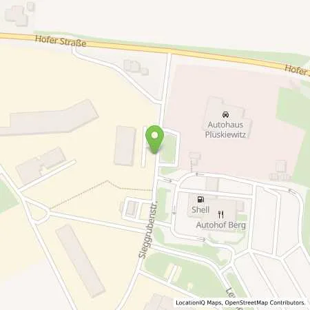 Standortübersicht der Tankstelle Armin Kempter Tankstelle beim Autohof Berg in 95180 Berg