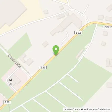 Standortübersicht der Tankstelle Q1 Tankstelle Rolf Reißhauer in 01623 Lommatzsch