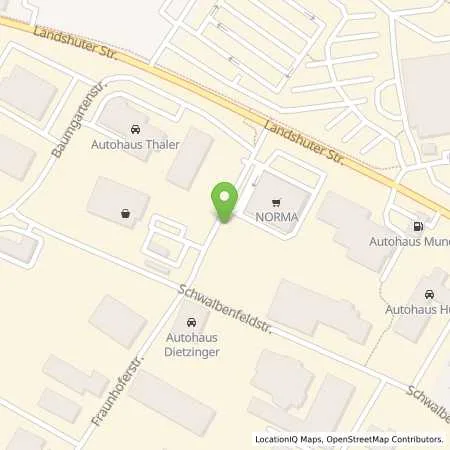 Standortübersicht der Tankstelle SIT Station Vilsbiburg in 84137 Vilsbiburg