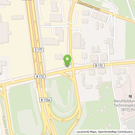 Standortübersicht der Autogas (LPG) Tankstelle: GO Tankstelle in 01796, Pirna