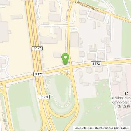 Standortübersicht der Tankstelle GO Tankstelle in 01796 Pirna