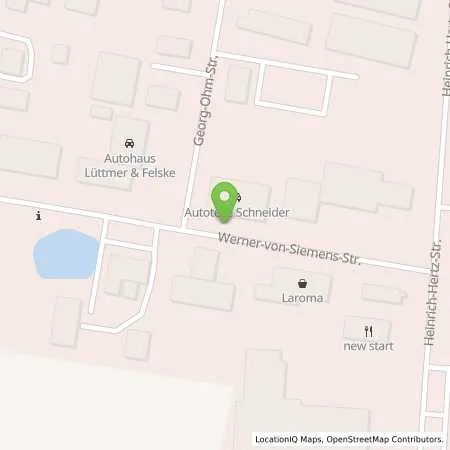 Standortübersicht der Tankstelle team mineralöle GmbH & Co. KG in 24837 Schleswig