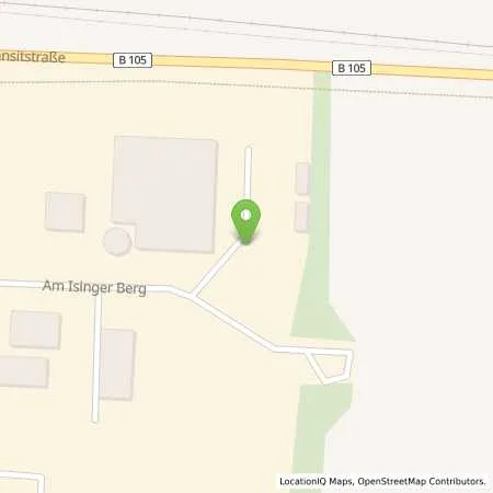 Standortübersicht der Tankstelle Team-Tankstelle Martensdorf in 18442 Martensdorf