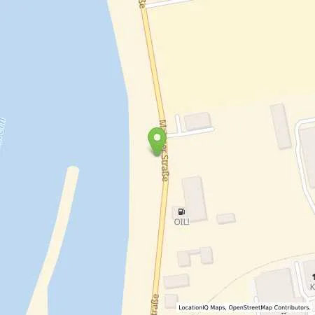 Standortübersicht der Tankstelle OIL! Tankstation in 64579 Gernsheim