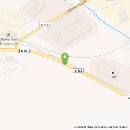 Standortübersicht der Autogas (LPG) Tankstelle: OMV-Tankstelle Maria Nordwig in 72401, Haigerloch-Stetten