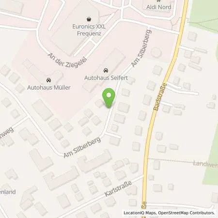 Standortübersicht der Tankstelle Autohaus Seifert (Renault) in 01454 Radeberg