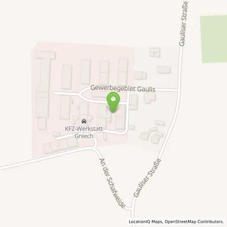 Standortübersicht der Tankstelle Eko-Gas GmbH in 04564 Böhlen