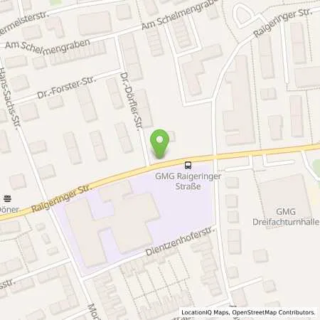 Standortübersicht der Tankstelle AVIA Tankstelle Hakan Dilver in 92224 Amberg