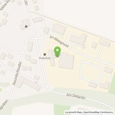 Standortübersicht der Tankstelle Autogastankstelle Jürgen Dorst GmbH, Gelände Autohaus Kühn in 98617 Untermaßfeld