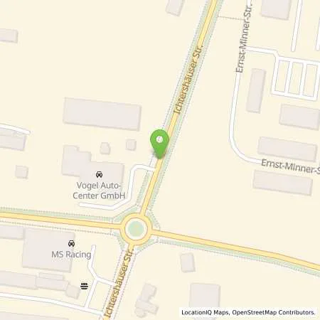 Standortübersicht der Tankstelle Vogel Autocenter GmbH in 99310 Arnstadt