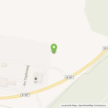 Standortübersicht der Tankstelle Q 1 Tankstelle Simone Jünemann in 06926 Holzdorf