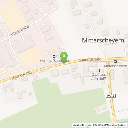 Standortübersicht der Autogas (LPG) Tankstelle: Mauermayer & Jäger OHG Freie Tankstelle in 85298, Mitterscheyern