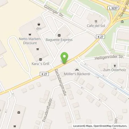 Standortübersicht der Tankstelle Freie Tankstelle H. Zufall in 34123 Kassel