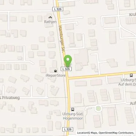 Standortübersicht der Tankstelle L&Z Automobile in 24558 Henstedt-Ulzburg
