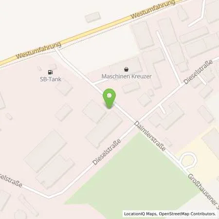 Standortübersicht der Tankstelle S-Tankstelle in 86556 Kühbach