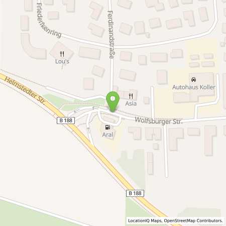 Standortübersicht der Autogas (LPG) Tankstelle: Aral-Tankstelle Ralf Schmidt GmbH in 38448, Wolfsburg