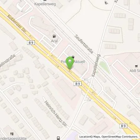 Standortübersicht der Tankstelle Aral Station Willi Sülzen GmbH & Co. KG in 53177 Bonn-Bad Godesberg