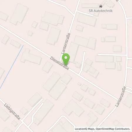 Standortübersicht der Tankstelle Leers Sanitär und Heizung - Autogastankstelle in 46539 Dinslaken (Hiesfeld)