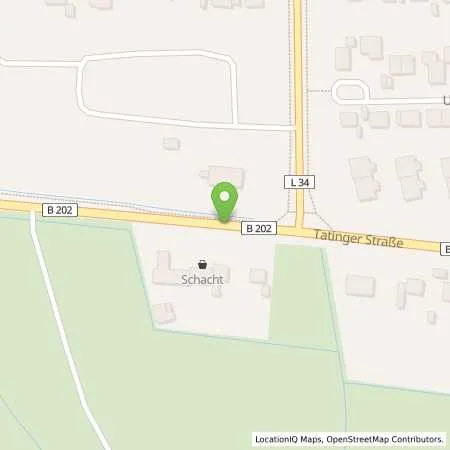 Standortübersicht der Tankstelle Aral-Tankstelle Schacht in 25836 Garding