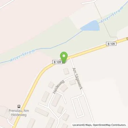 Standortübersicht der Tankstelle GO-Tankstelle in 17291 Prenzlau