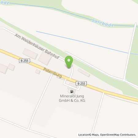Standortübersicht der Autogas (LPG) Tankstelle: Mineralöl Jung GmbH & Co. KG in 35075, Gladenbach