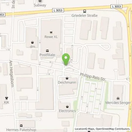 Standortübersicht der Tankstelle Freie Tankstelle Egon Zügel in 35510 Butzbach