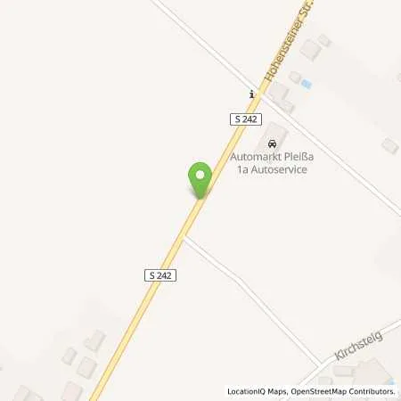 Standortübersicht der Tankstelle Automarkt Pleißa FAP GMBH in 09212 Limbach (Pleißa)