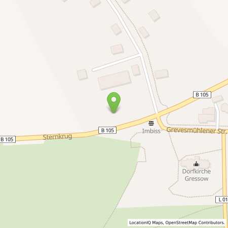 Standortübersicht der Autogas (LPG) Tankstelle: Autogastankstelle Elsner in 23968, Wismar