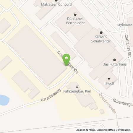 Standortübersicht der Autogas (LPG) Tankstelle: ESSO Schumacher / Ostsee & MV Gas GmbH in 24223, Schwentinental