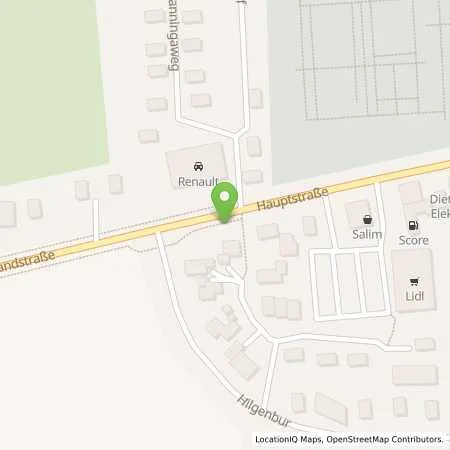 Standortübersicht der Tankstelle FELTA Tankstelle in 26524 Lütetsburg