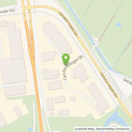 Standortübersicht der Tankstelle IDENTICA AUTOGAS-Technik Zentrum in 28197 Bremen