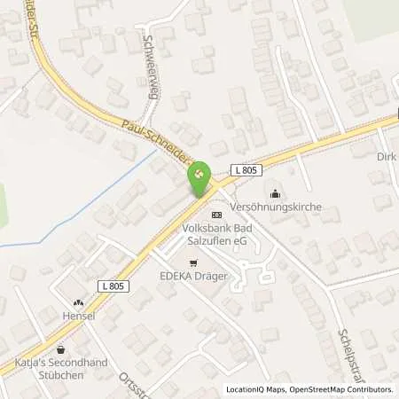 Standortübersicht der Tankstelle AVIA STATION in 32107 Bad Salzuflen