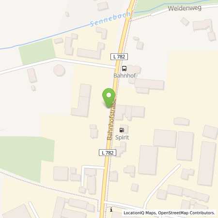 Standortübersicht der Autogas (LPG) Tankstelle: Sprint Tankstelle Shoppengerd in 33397, Rietberg