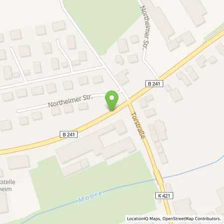 Standortübersicht der Tankstelle Tankstelle Höckelheim in 37154 Höckelheim