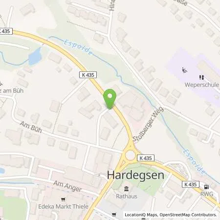 Standortübersicht der Tankstelle Reiffeisen-Warengenossenschaft EG in 37186 Moringen