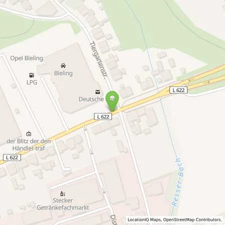 Standortübersicht der Tankstelle Bieling-Automobil GmbH in 45699 Herten