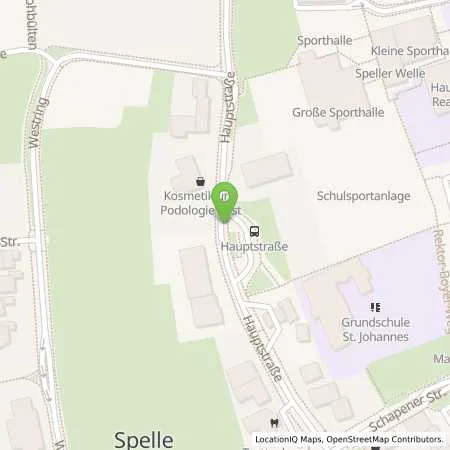 Standortübersicht der Tankstelle Lölfin Tankstation Spelle in 48480 Spelle