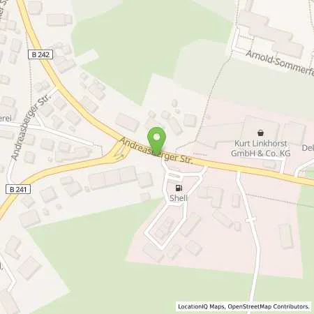 Standortübersicht der Tankstelle Alfred Schütz GmbH in 38678 Clausthal-Zellerfeld