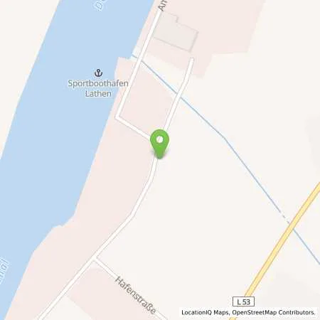 Standortübersicht der Tankstelle Raiffeisen Ems-Hümmling eG in 49762 Lathen