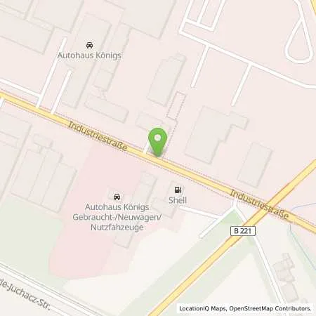 Standortübersicht der Tankstelle K&K Bikershop GmbH in 52525 Heinsberg