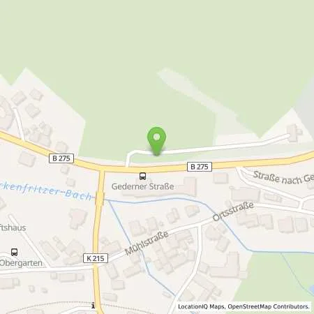 Standortübersicht der Tankstelle TSM Tank-Service-Müller in 63697 Hirzenhain (Merkenfritz)