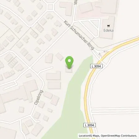 Standortübersicht der Tankstelle Edling GmbH Heinzung Sanitär in 64521 Büttelborn