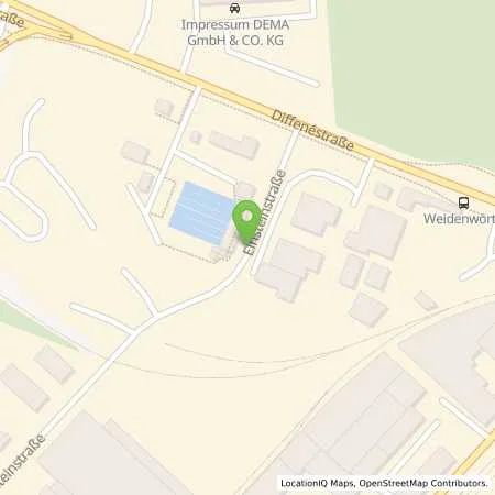 Standortübersicht der Tankstelle Deininger Flüssiggas GmbH in 68169 Mannheim-Friesenheimer Insel