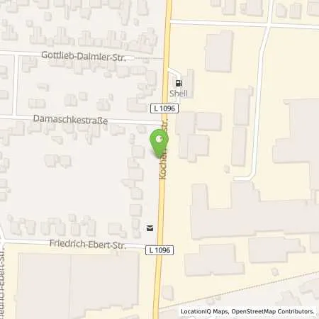 Standortübersicht der Tankstelle Tankpunkt Götz bei Auto Neff in 74177 Bad Friedrichshall (Waldau)