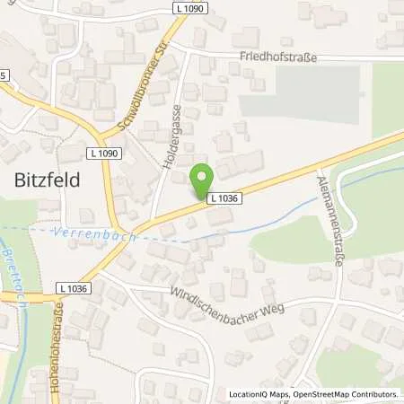 Standortübersicht der Tankstelle EDI TANKPUNKT WAGNER in 74626 Bretzfeld (Bitzfeld)