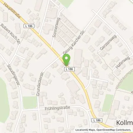 Standortübersicht der Tankstelle Ortlieb & Schuler in 79312 Emmendingen (Kollmarsreute)