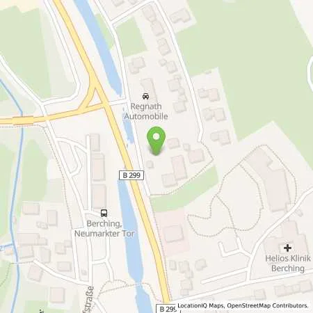 Standortübersicht der Tankstelle Tankstelle Preiss in 92334 Berching