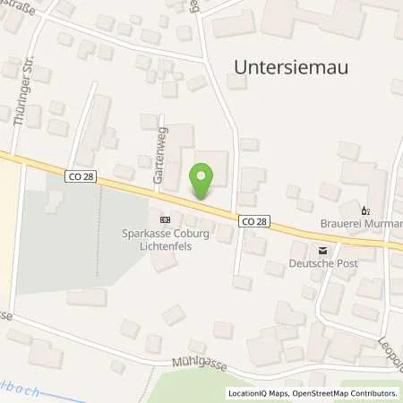 Standortübersicht der Tankstelle Autogas Center Luthardt e.K. in 96253 Untersiemau