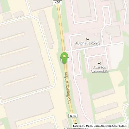 Standortübersicht der Tankstelle Geländewagenzentrum Thüringen in 99091 Erfurt